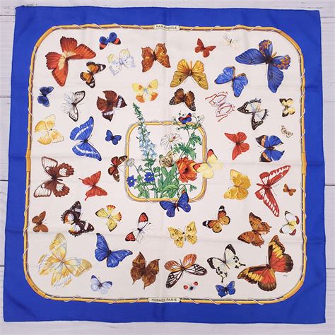 hermes butterfly scarf|hermes square scarf.